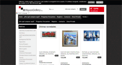 Desktop Screenshot of hispangallery.com